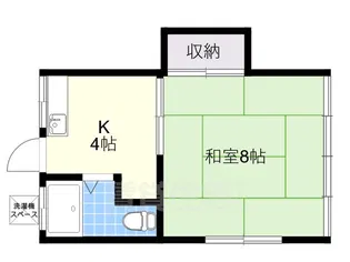 寿ハイツ【2階】の間取り