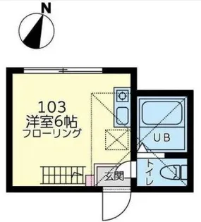 ユナイト・ステージ・モーリスの杜【1階】の間取り