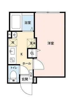 グランクオール代田橋【2階】の間取り