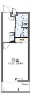 レオネクストアウル【1階】の間取り