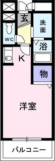 グリーンコート【1階】の間取り