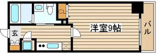 エスライズ四ツ橋【9階】の間取り