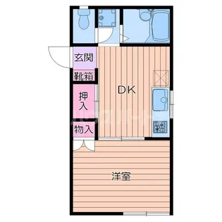 エピーメロン西瑞江【2階】の間取り