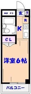 パシフィックコーポII【3階】の間取り
