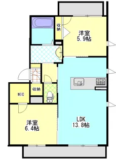 ラフィーノ【3階】の間取り