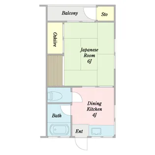 第二真山荘【2階】の間取り