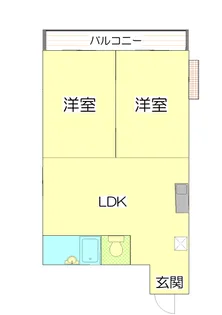 竹内マンション【3階】の間取り