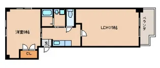 エトランゼ宮本12【1階】の間取り