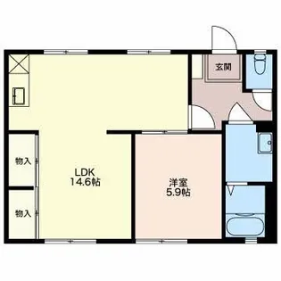 SOCIAM【1階】の間取り