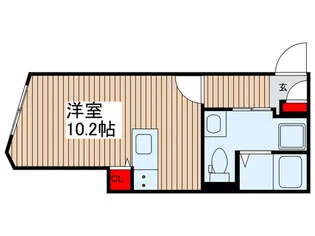 レピュア竹ノ塚レジデンス【3階】の間取り