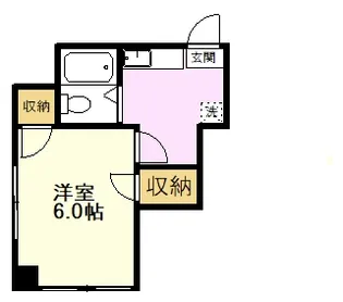 ハイツユーコー【2階】の間取り