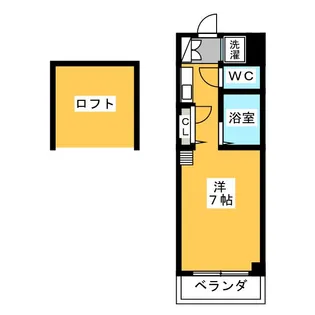 コーポT’s1【3階】の間取り