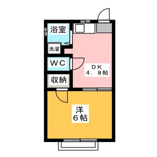 ベルゾーネ百合丘II【1階】の間取り