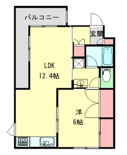 プレジデント大森【2階】の間取り