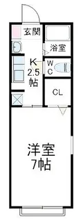エルグラード【2階】の間取り