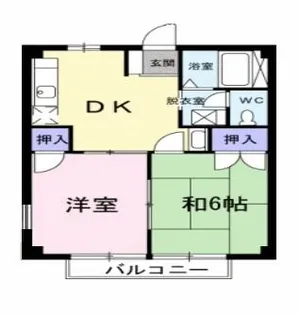 グリーンヒルズ【2階】の間取り