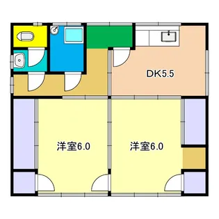 高知県高知市介良乙【一戸建】の間取り