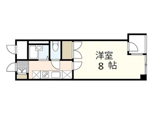 1Kの間取り画像