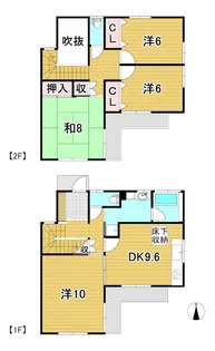 茨城県高萩市大字高戸【一戸建】の間取り