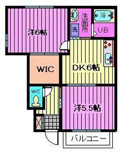 埼玉県さいたま市南区大字大谷口【アパート】の間取り