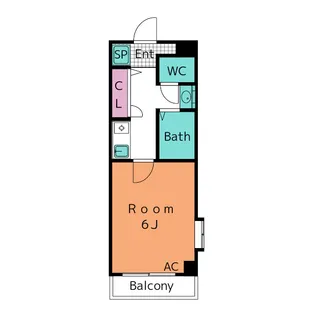 ジェリコATIC21(エイティック)【2階】の間取り