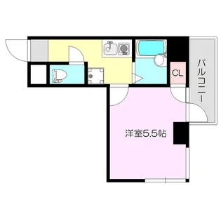 グランメール【8階】の間取り