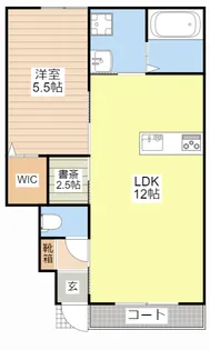 マインズスクエア【1階】の間取り