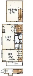 東京都国分寺市光町2【アパート】の間取り