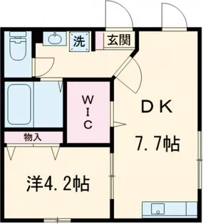 コンフォート【1階】の間取り