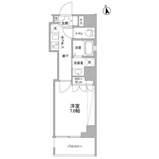 セルビシエ白金【4階】の間取り