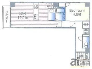 東京都東村山市栄町2【マンション】の間取り