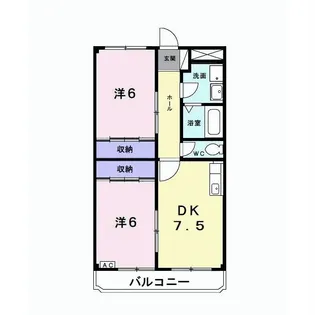 コンドミニアム【2階】の間取り