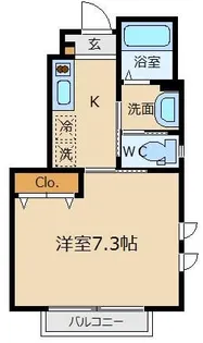 La Neige烏山I-ラネージュ烏山I-【1階】の間取り