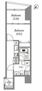 オーパスホームズ三田【7階】の間取り