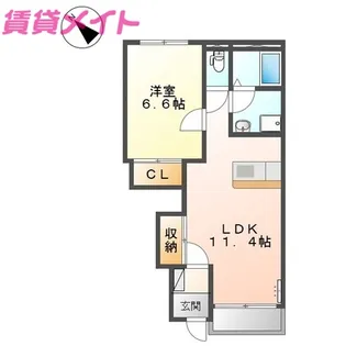 甫II【1階】の間取り