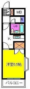 東京都江戸川区東葛西6【マンション】の間取り