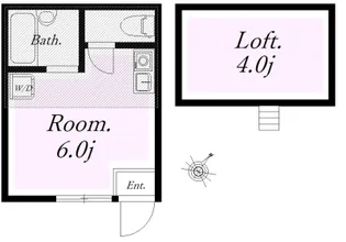 神奈川県横浜市鶴見区下野谷町2【アパート】の間取り