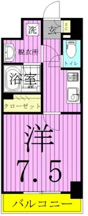 エストピア八潮【5階】の間取り