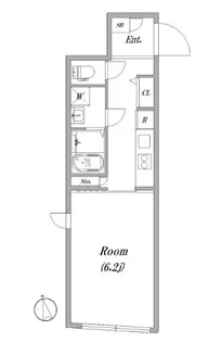 東京都品川区中延3【マンション】の間取り