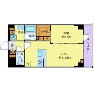 東京都足立区竹の塚4【マンション】の間取り