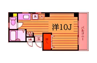 コーポカタノ【3階】の間取り