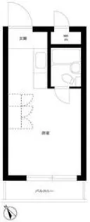 メゾン・ド・タンブール【2階】の間取り