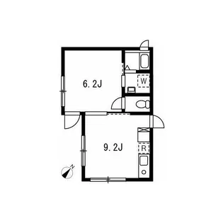 プロト不動前【4階】の間取り