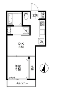 アーバン初台【2階】の間取り