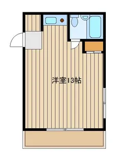 ヴィラ河合【2階】の間取り