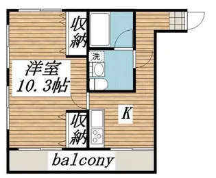 Grans Residence Umeda【3階】の間取り