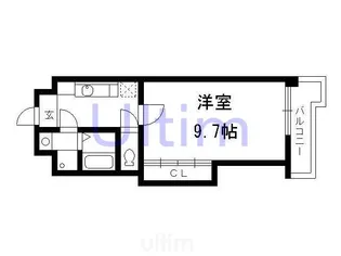 メゾン・フェアリー【6階】の間取り