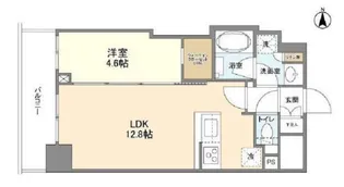 コンフォリア桜上水 2F【2階】の間取り
