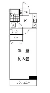 幸風マンション【1階】の間取り