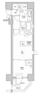 神宮北参道レジデンス【10階】の間取り